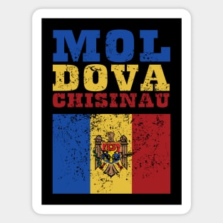 Flag of Moldova Sticker